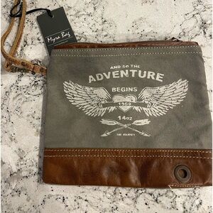 And so the adventure begins Maya Wristlet
